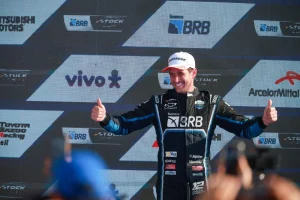 Brasiliense, Lucas Foresti celebra pódio na reinauguração do autódromo