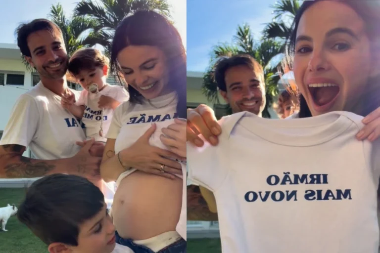 Sthefany Brito anuncia nas redes sociais gravidez do terceiro filho