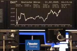 Bolsas europeias caem hoje antes de decisão sobre juros do BCE e BoE