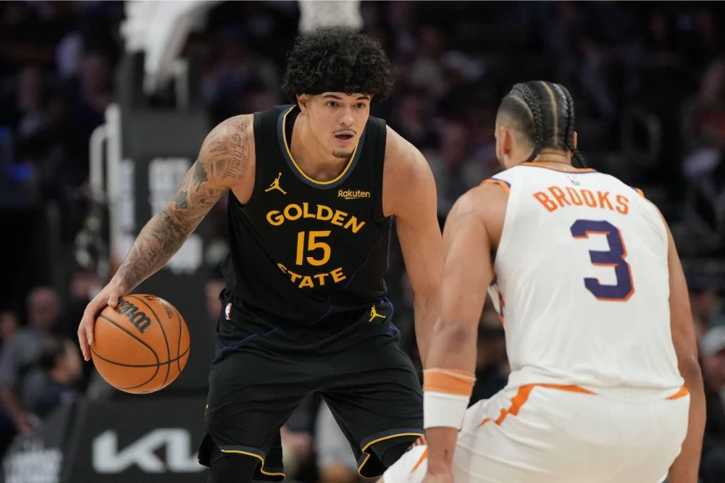 Gui Santos brilha na NBA agora com 15,6 pontos por jogo nos Warriors